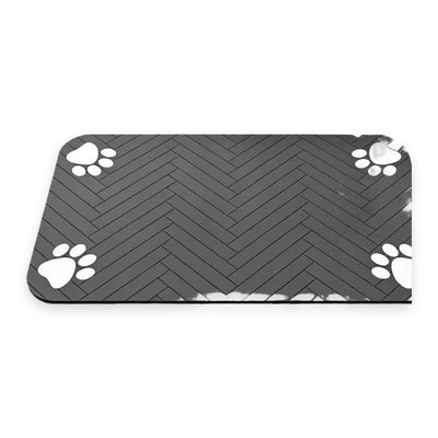 Tapis de gamelle absorbant pour chien et chat – 3 tailles