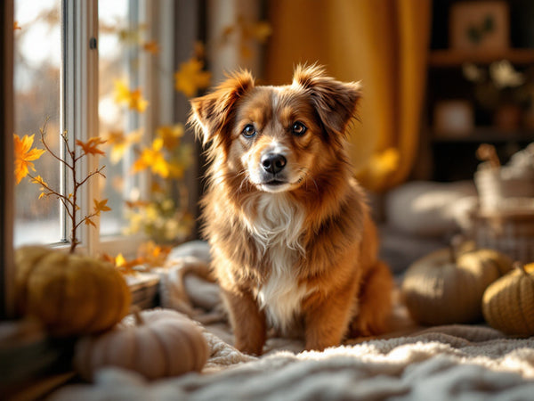 Mue d'automne : bien nourrir et brosser le pelage de votre chien
