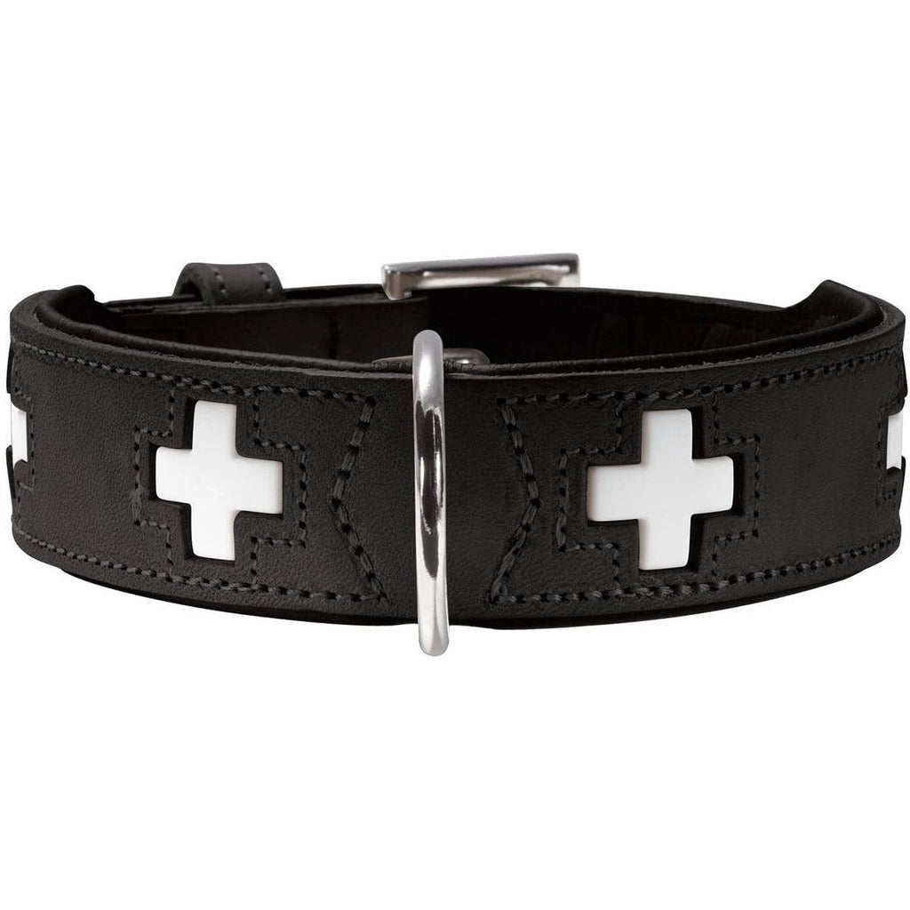 Hunter – Collier pour chien en cuir 35–43 cm
