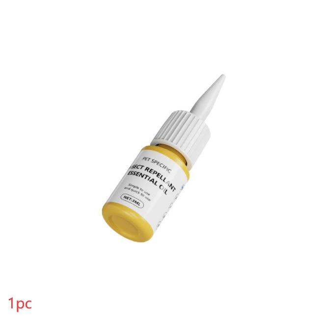 Collier antiparasitaire naturel réglable pour chiens et chats