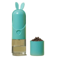 Gourde de voyage 2 en 1 pour chien et chat – Abreuvoir portable