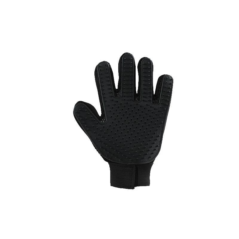 Gant de toilettage pour chiens et chats – Silicone et tissu respirant