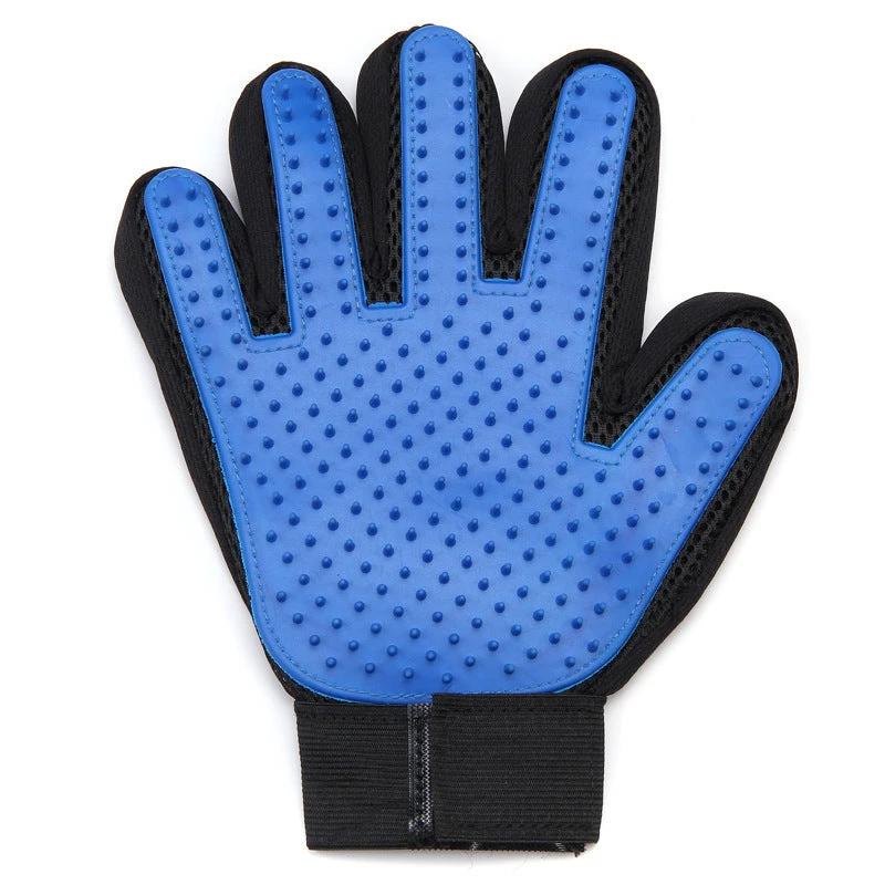 Gant de toilettage pour chiens et chats – Silicone et tissu respirant