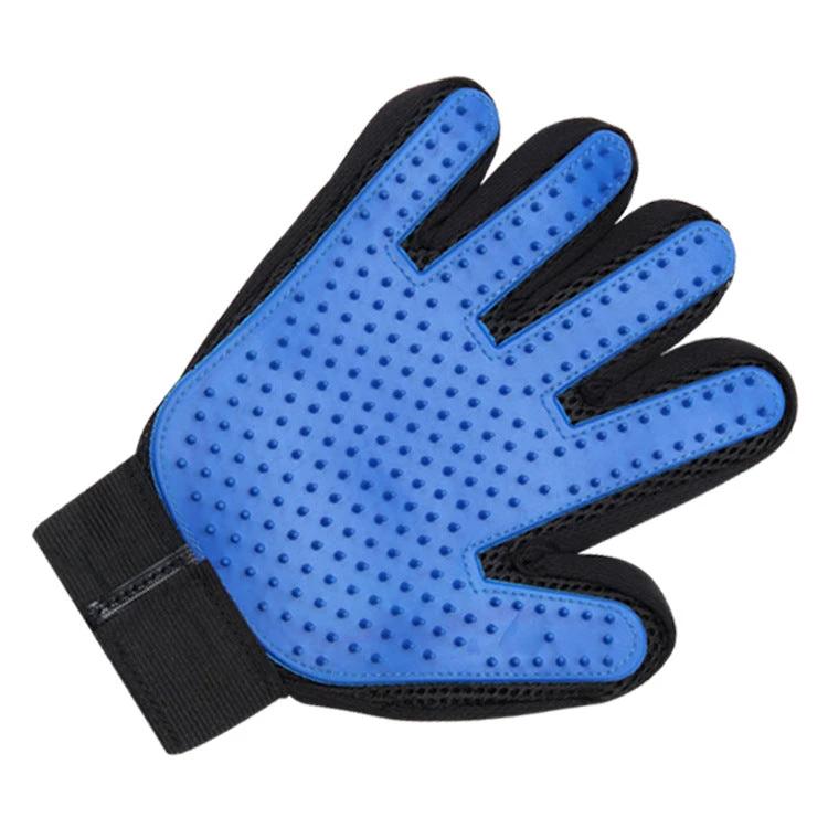 Gant de toilettage pour chiens et chats – Silicone et tissu respirant