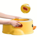 Bac toilette compact en forme de canard – Accessoire 3-en-1