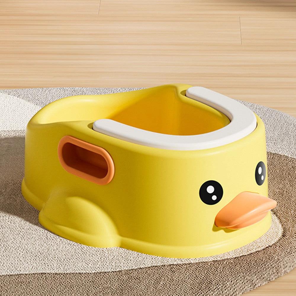 Bac toilette compact en forme de canard – Accessoire 3-en-1