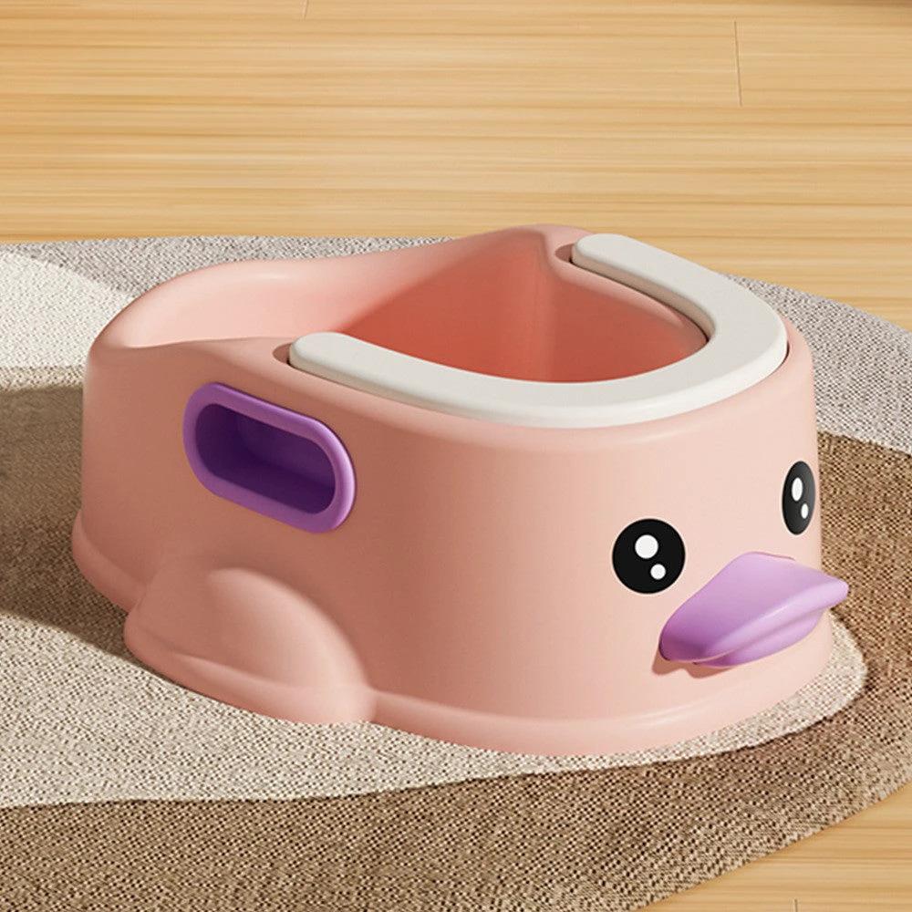 Bac toilette compact en forme de canard – Accessoire 3-en-1