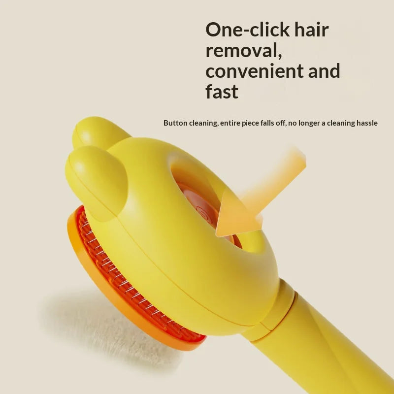 Brosse auto-nettoyante pour chien et chat – vue 8 | MonPluto