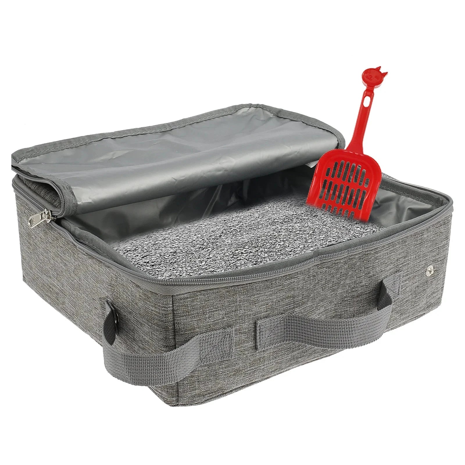 Bac à litière pliable pour chat – Modèle nomade
