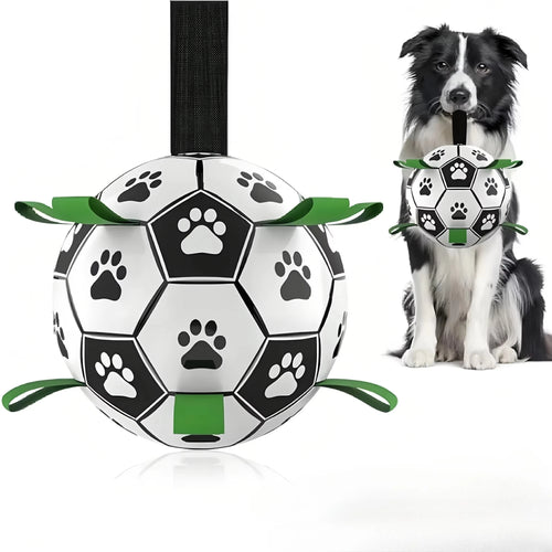Interaktiver Fußball für Hunde – Mit Grifföse