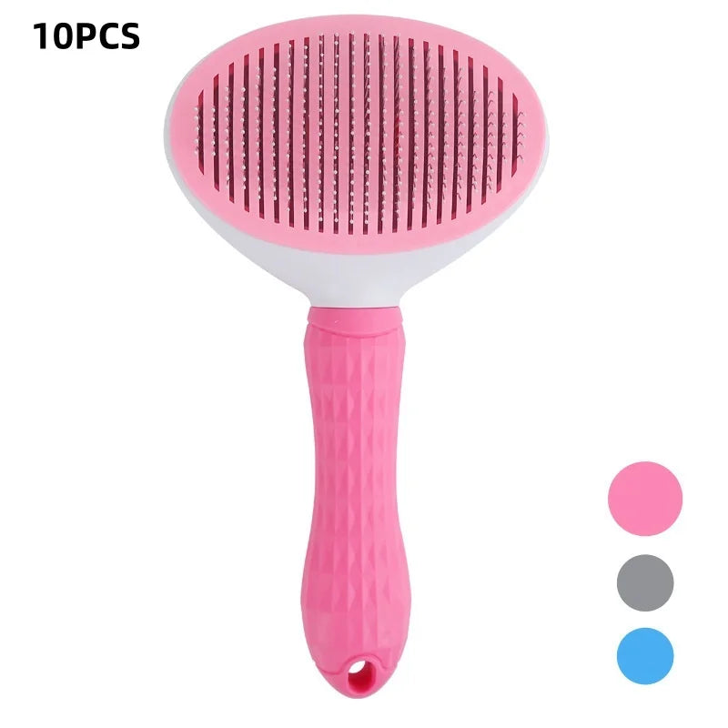 Brosse auto-nettoyante pour chien et chat – Peigne anti-noeuds