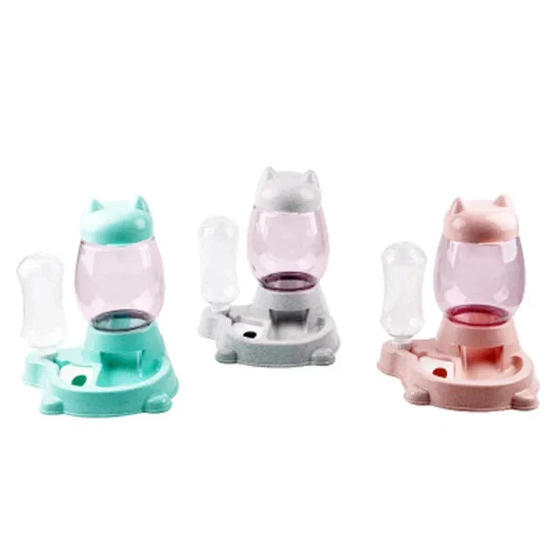 Distributeur automatique pour chat – Double réservoir gravitaire