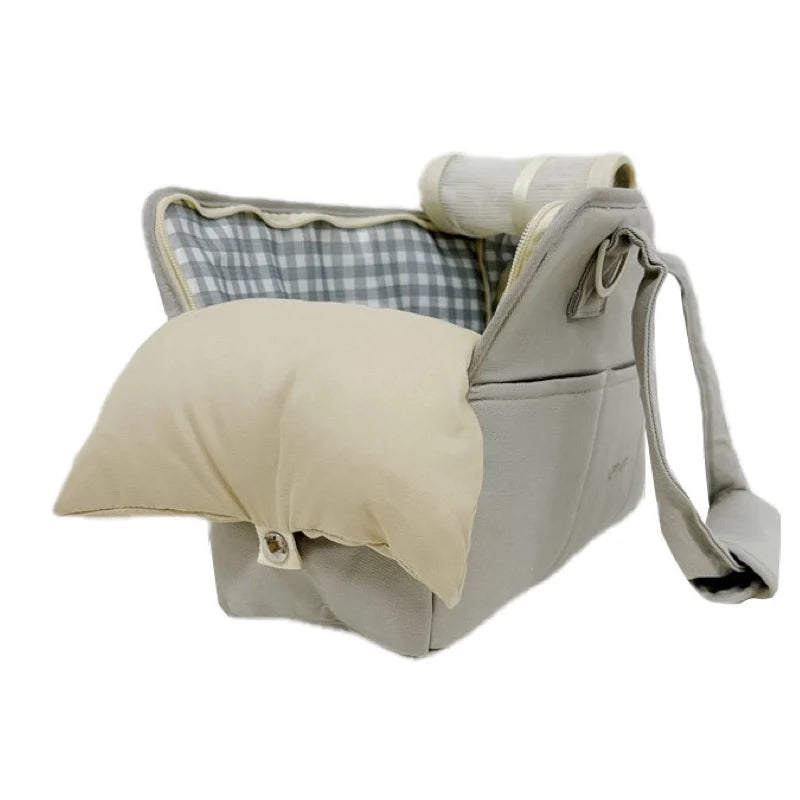 Sac de transport pour petit chien – Bandoulière coton