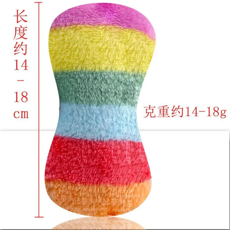Jouet peluche sonore pour chien – Animal en corduroy