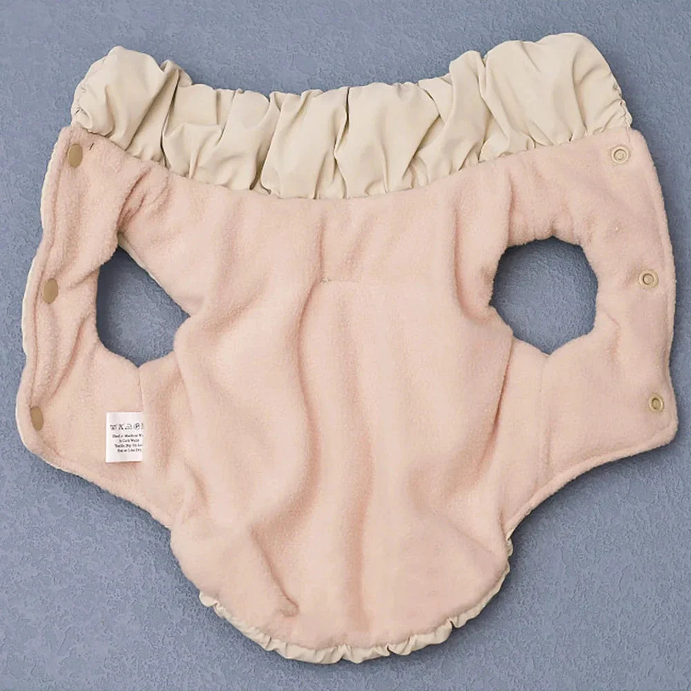 Veste Hiver Pour Chien Rembourrée Bleu Clair Taille S À XL