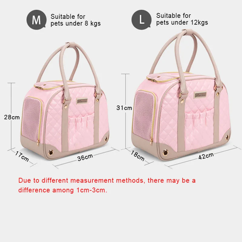 Truelove Fashion Pet Carrier Handbag Out of Portable Bag Space Cabin Hug Cat Dog Artifacts Out Bag Backpack Pet Box…