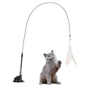 Jouet interactif pour chat – Baguette plume et clochette