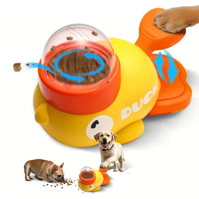 Distributeur interactif pour chien et chat – Canard antidérapant
