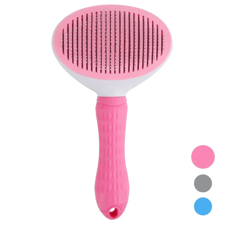 Brosse auto-nettoyante pour chien et chat – Peigne anti-noeuds