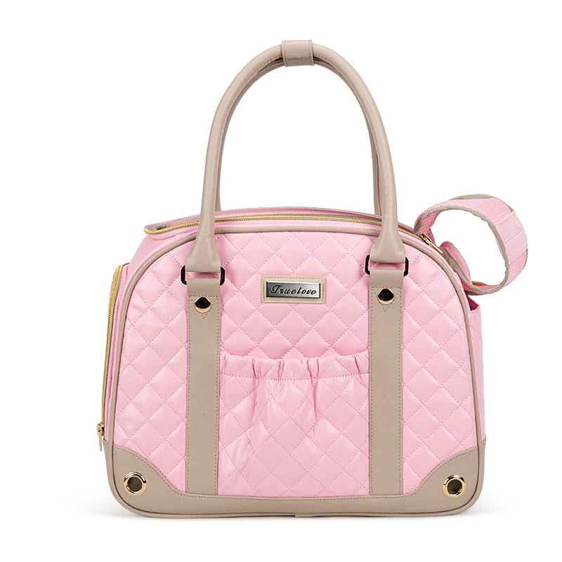 Truelove Fashion Pet Carrier Handbag Out of Portable Bag Space Cabin Hug Cat Dog Artifacts Out Bag Backpack Pet Box…
