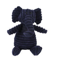 Jouet peluche sonore pour chien – Animal en corduroy