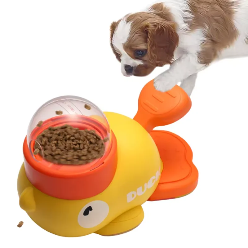Distributeur interactif pour chien et chat – Canard antidérapant