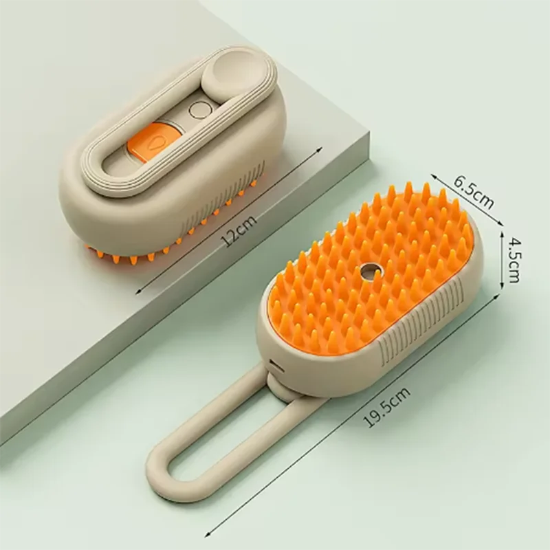 Brosse de massage spray pour chien et chat – Pliable