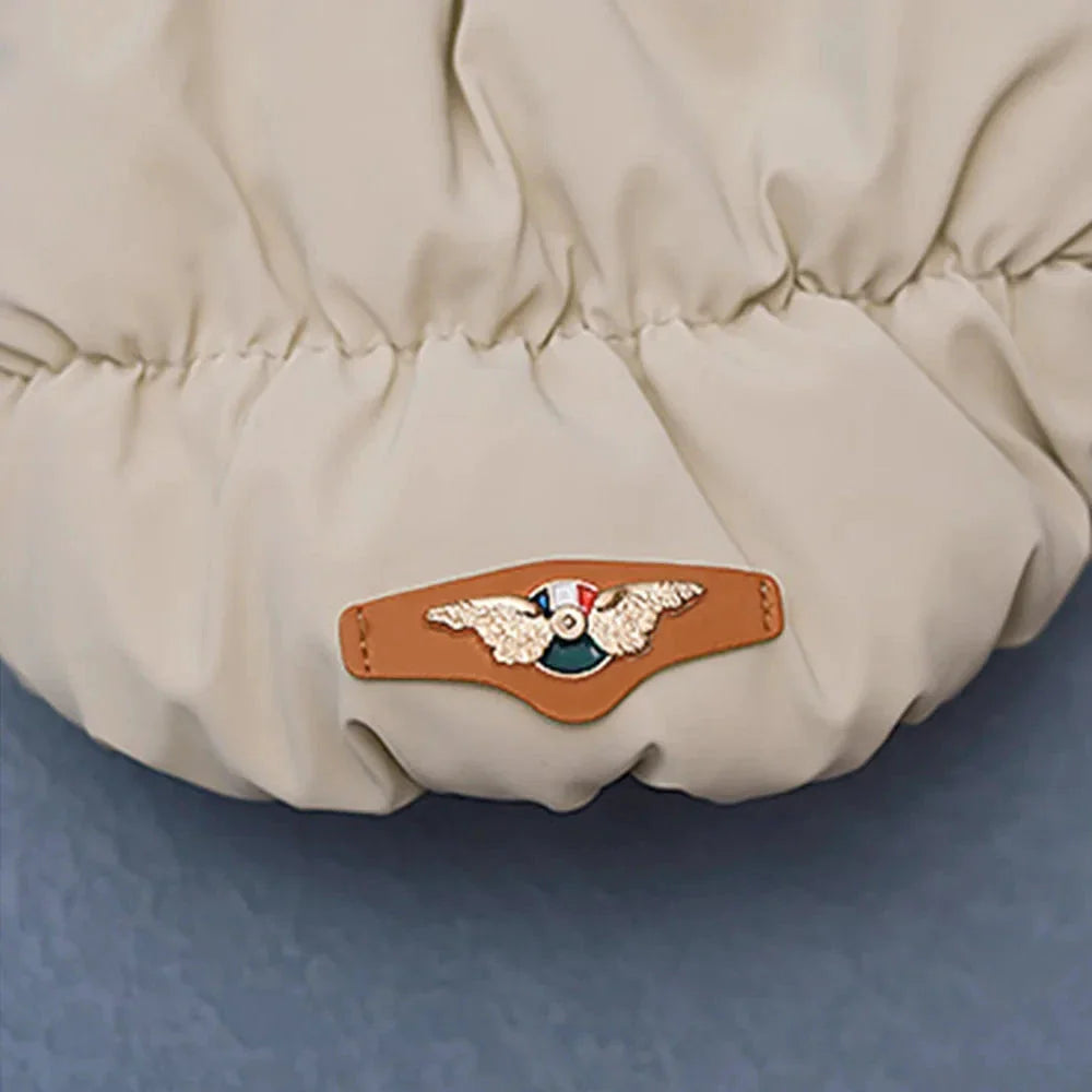 Veste Hiver Pour Chien Rembourrée Bleu Clair Taille S À XL