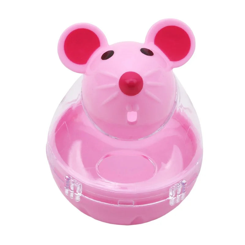 Souris distributrice de croquettes pour chat