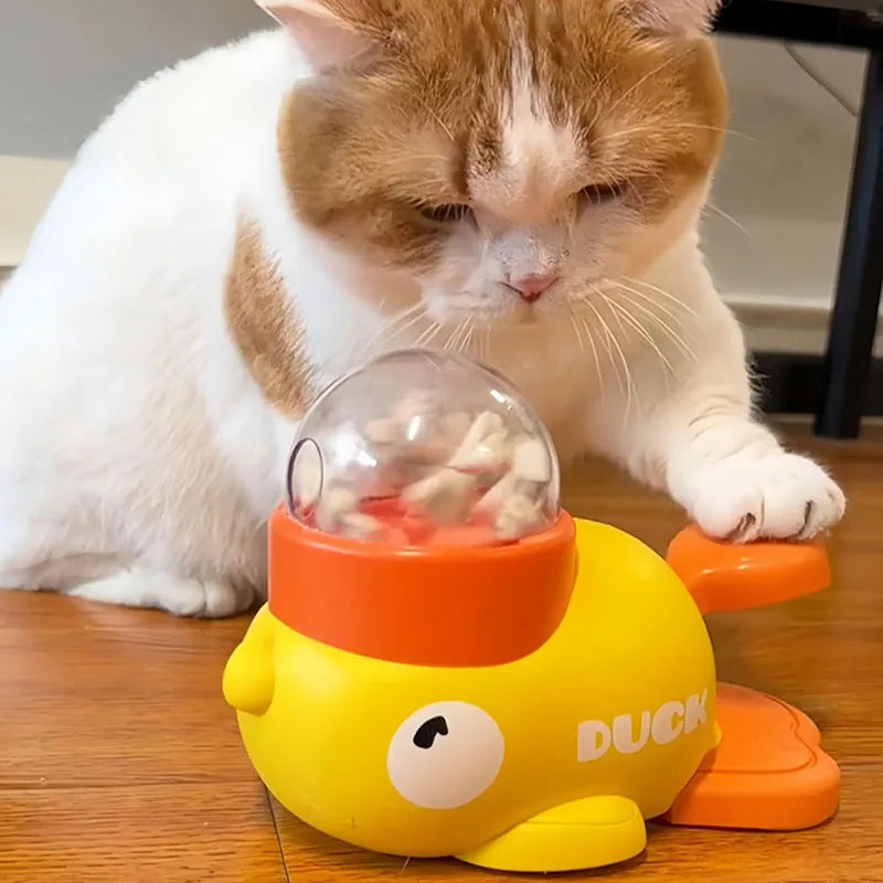 Distributeur interactif pour chien et chat – Canard antidérapant