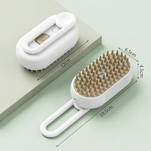 Brosse de massage spray pour chien et chat – Pliable