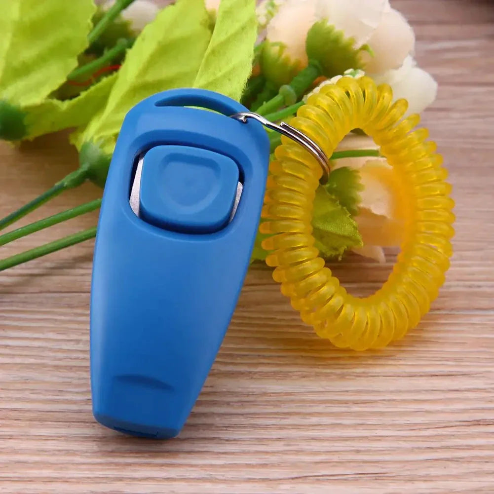 Clicker de dressage pour chien et chat – Sifflet d'entraînement avec bracelet