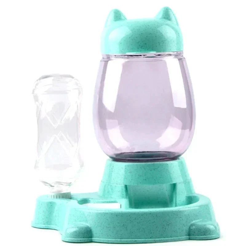 Distributeur automatique pour chat – Double réservoir gravitaire
