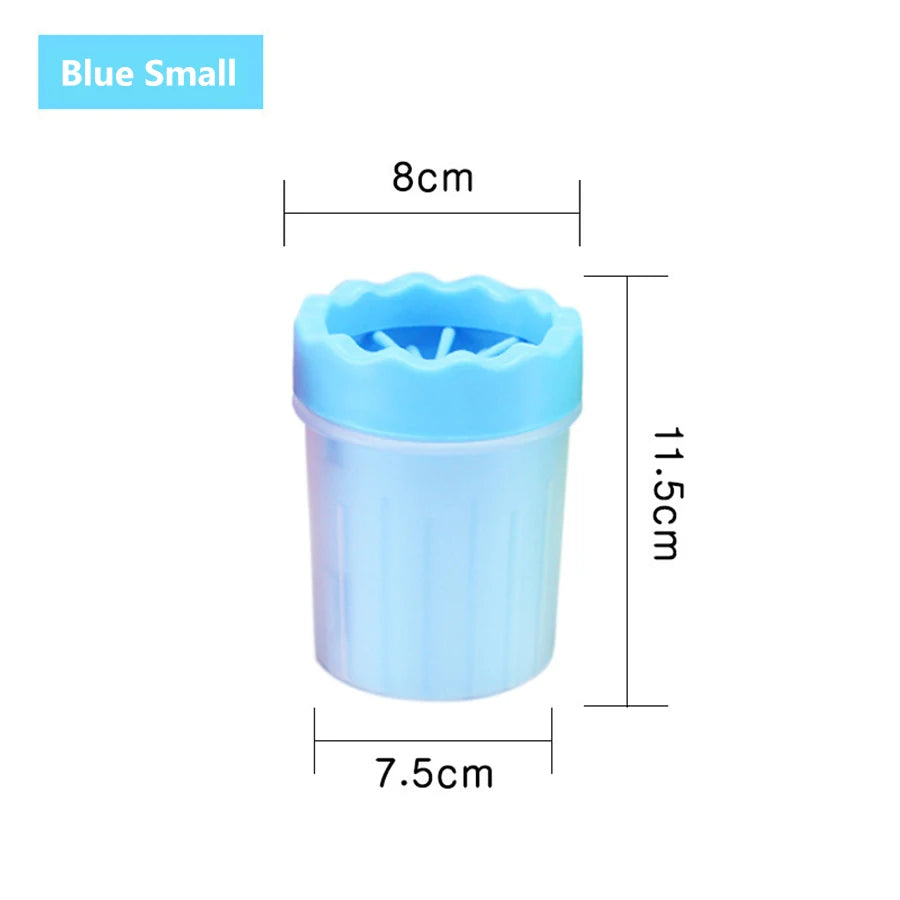 Gobelet nettoyant pour pattes de chien – Brosse silicone