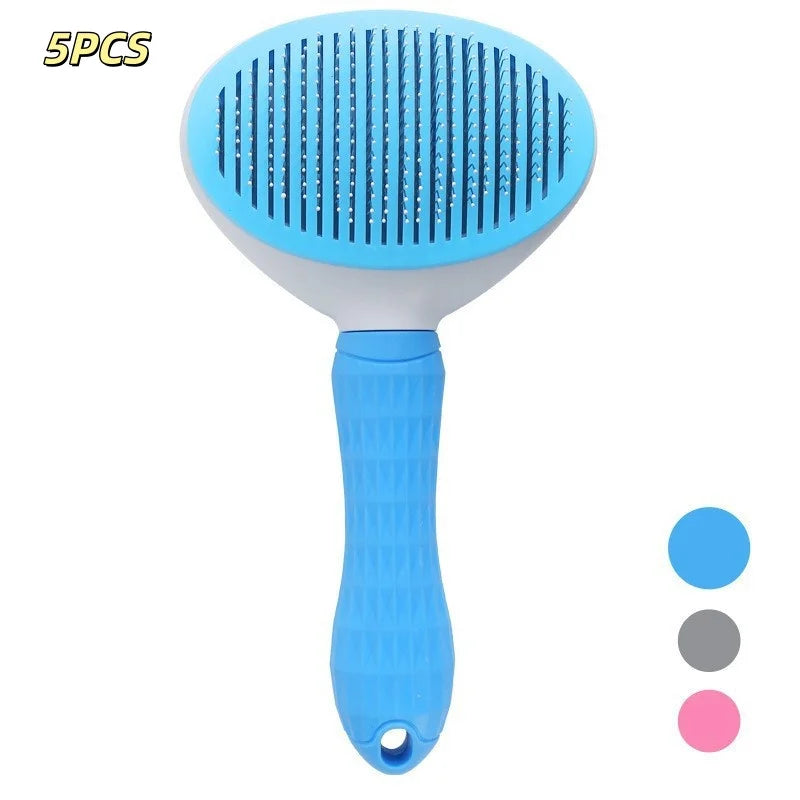Brosse auto-nettoyante pour chien et chat – Peigne anti-noeuds