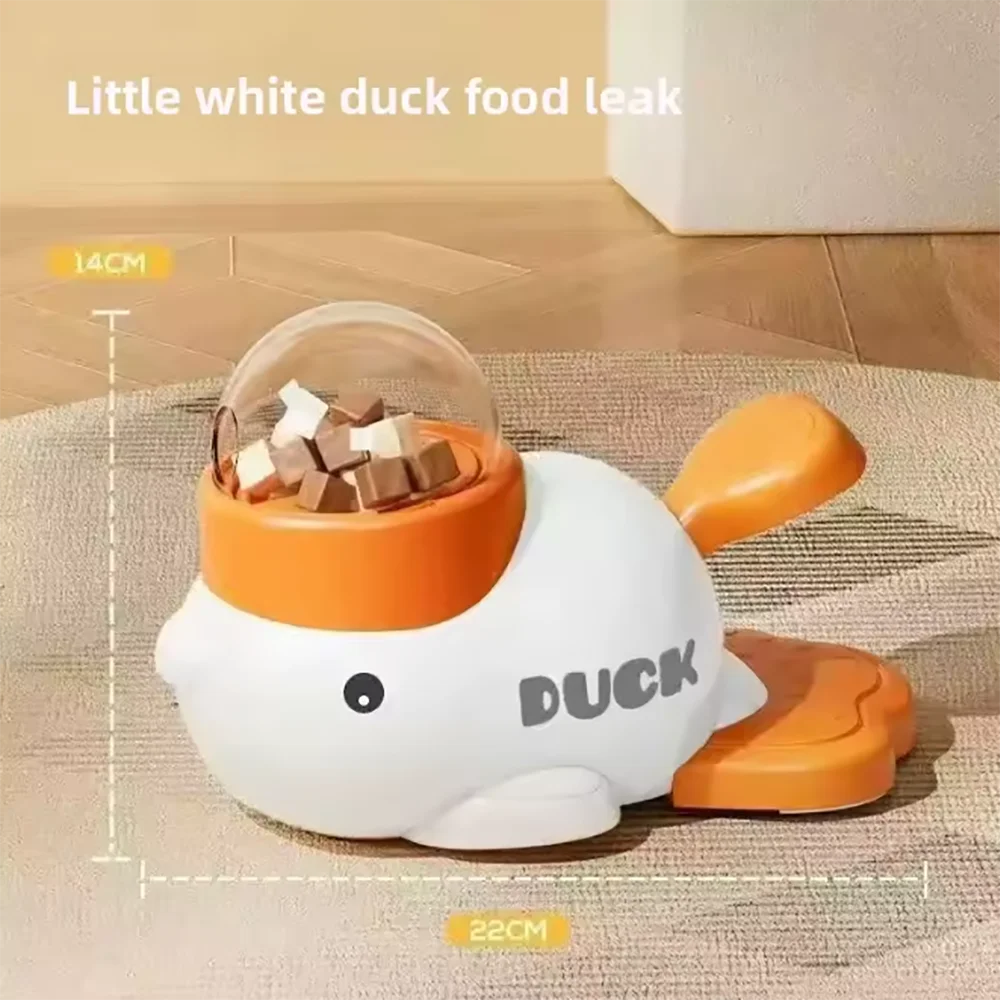 Distributeur interactif pour chien et chat – Canard antidérapant