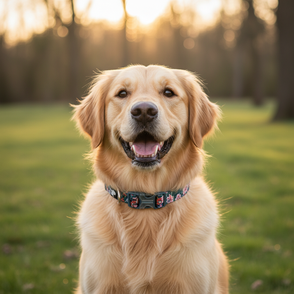 Collier rembourré pour chien et chat – XXS à XXXL – vue 2 | MonPluto