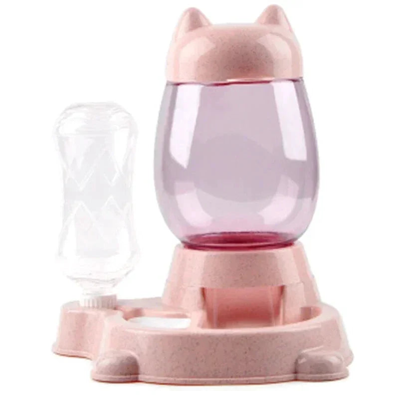 Distributeur automatique pour chat – Double réservoir gravitaire