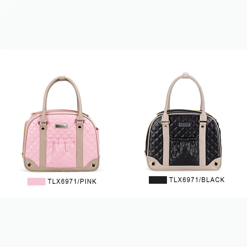 Truelove Fashion Pet Carrier Handbag Out of Portable Bag Space Cabin Hug Cat Dog Artifacts Out Bag Backpack Pet Box…