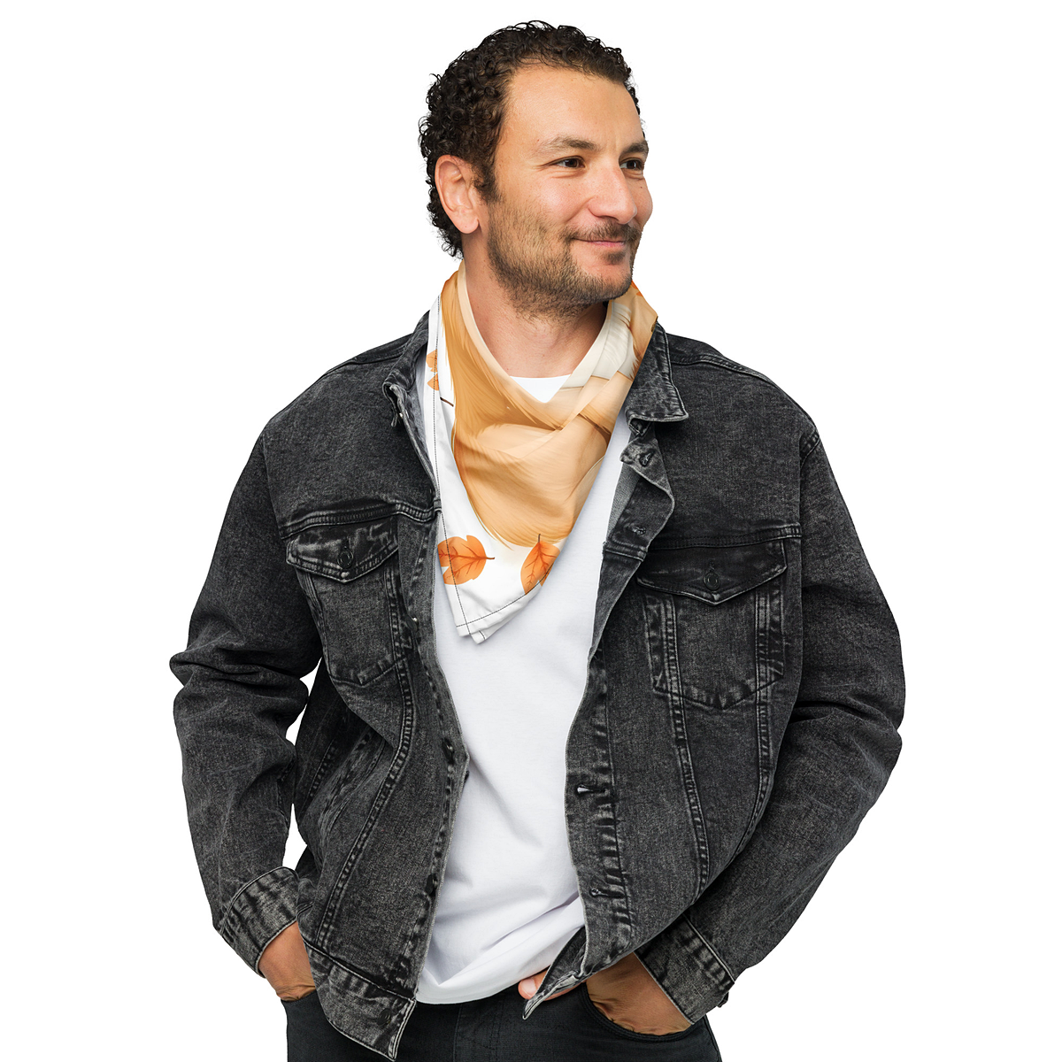 Bandana Halloween pour chien et chat – Motif imprimé S/M/L