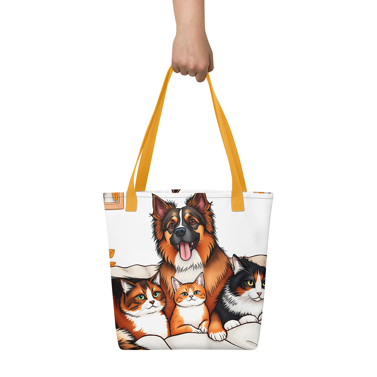Tote Bag Mon Pluto Hallow Hapyy Pets