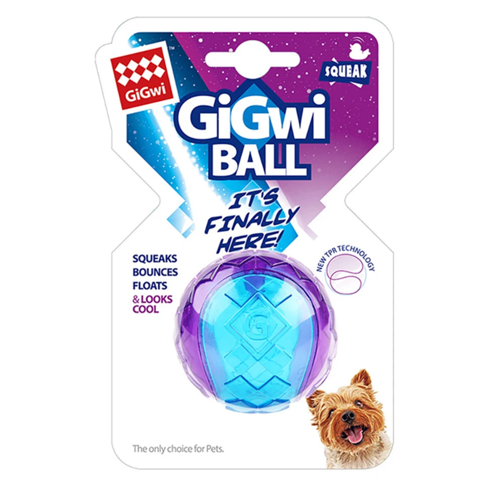Balle sonore en caoutchouc pour chien – 5, 6 ou 7 cm – vue 7 | MonPluto