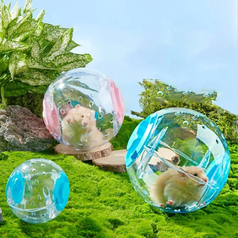 Boule d'exercice pour hamster – 14 ou 18 cm – vue 3 | MonPluto