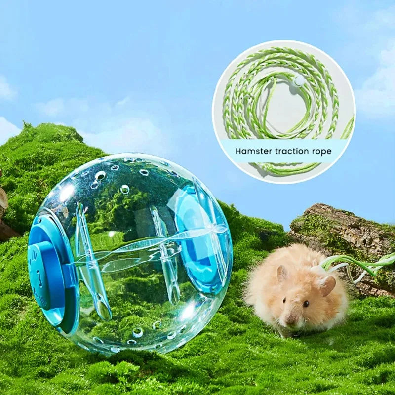 Boule d'exercice pour hamster – 14 ou 18 cm – vue 4 | MonPluto