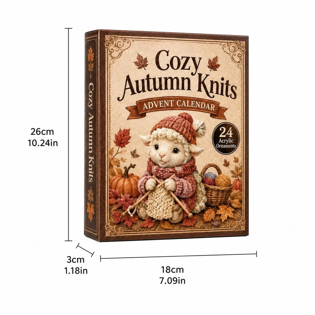Calendrier de l'Avent animaux tricoteurs – 24 décorations – vue 4 | MonPluto