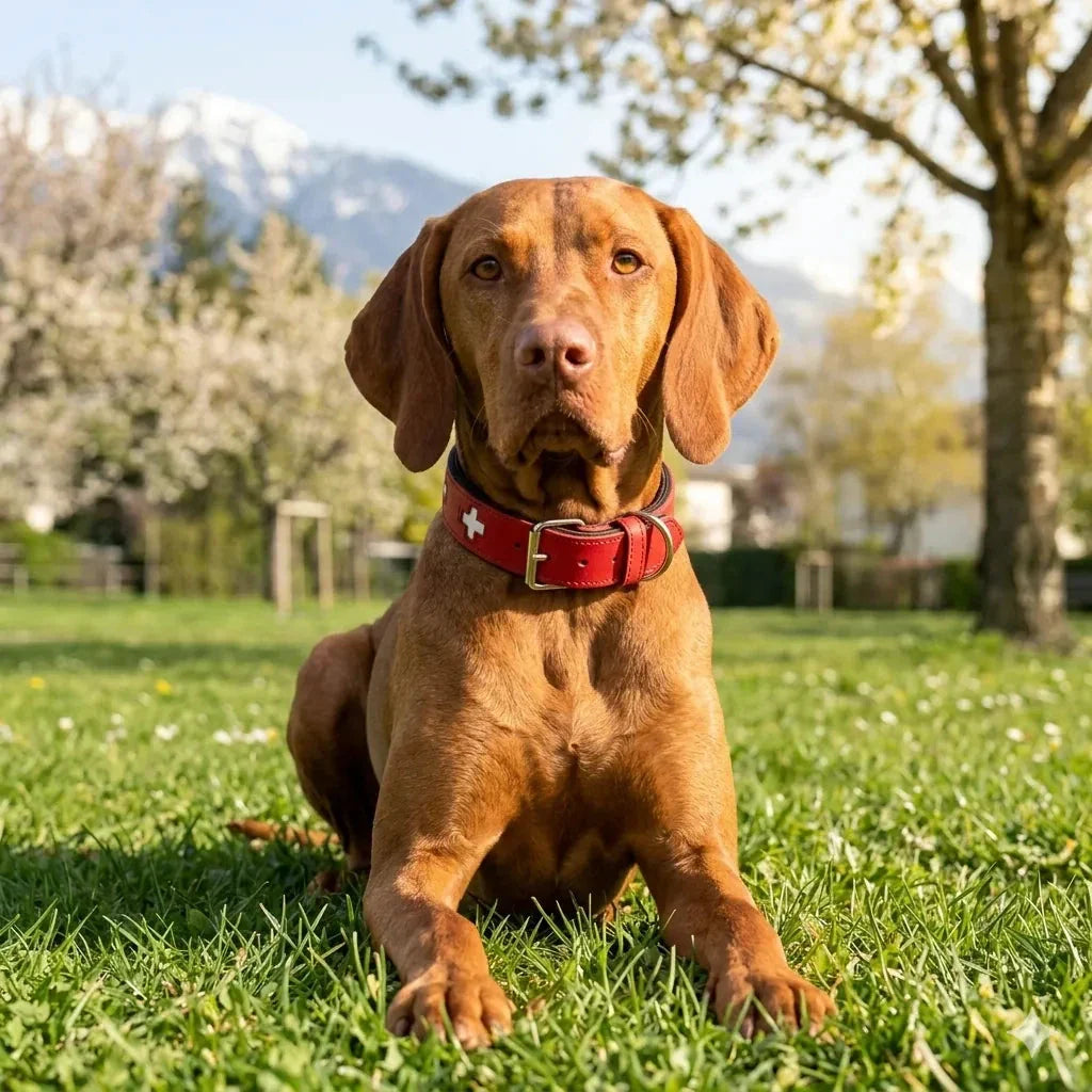 Hunter – Collier pour chien en cuir 35–43 cm
