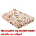 Couverture flanelle empreintes chien et chat – 4 tailles – vue 7 | MonPluto