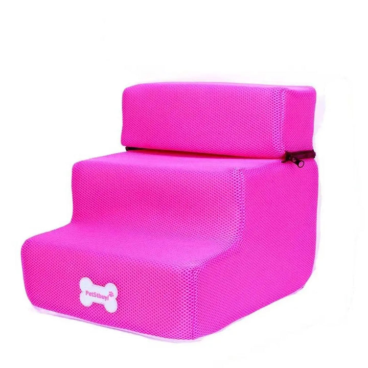 Escalier en mousse pour chien et chat – 2 ou 3 marches | MonPluto