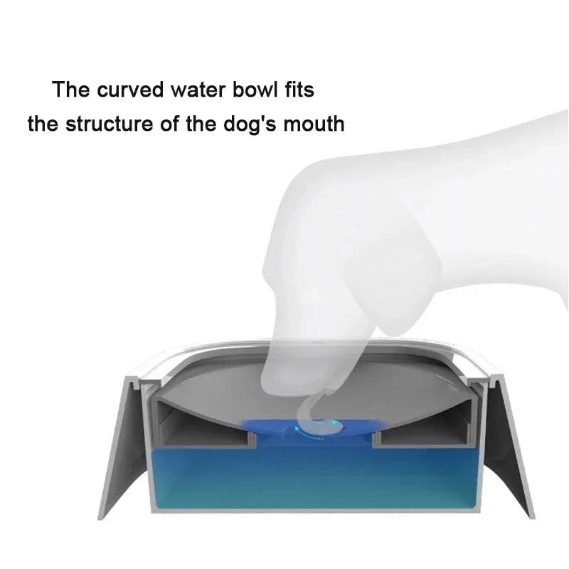 Gamelle à eau anti-éclaboussure – Chien et chat – vue 4 | MonPluto