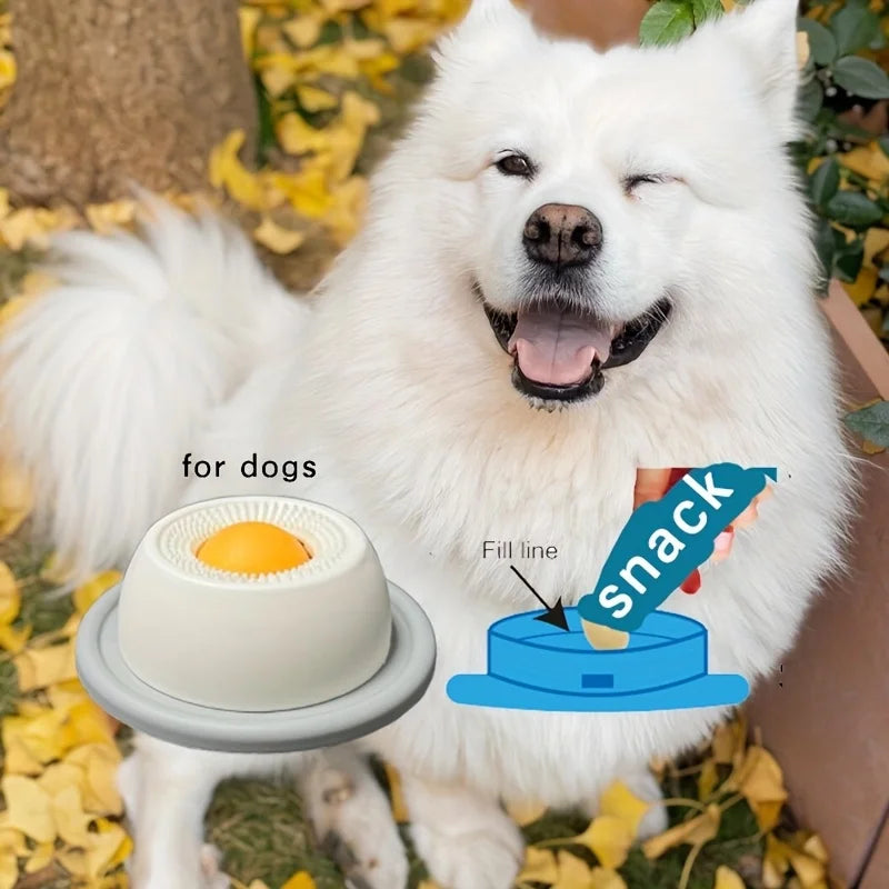 Gamelle à lécher à balle rotative – Chien et chat – vue 7 | MonPluto